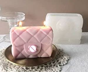 candele a forma di borsa chanel